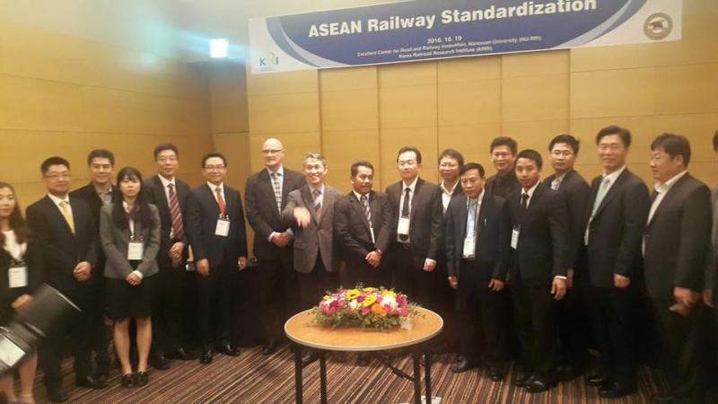การประชุมเรื่อง การสร้างมาตรฐานระบบรางของเอเชีย (Asean Rail Standardization)